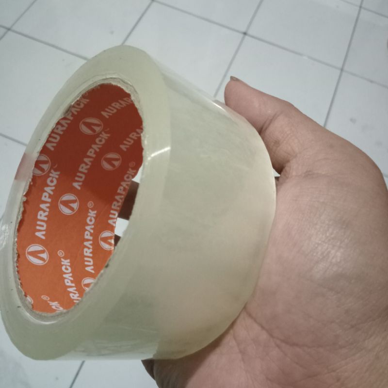 

Plakban Putih Lakban Bening Solatip 85 Yard