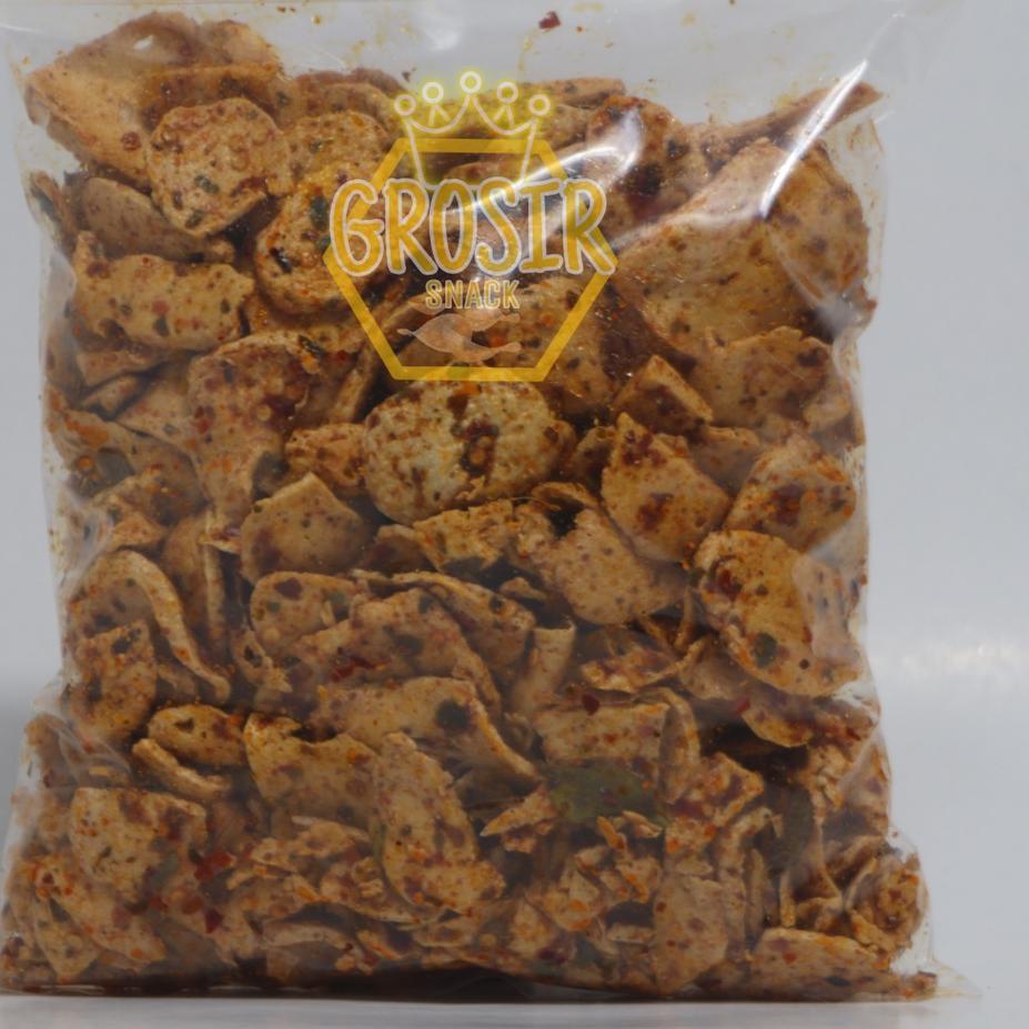 

❣[✅HAPPY SHOPPING❤]Keripik Basreng Baso Goreng 250gr+ Extra Daun Jeruk banyak pilihan Rasa