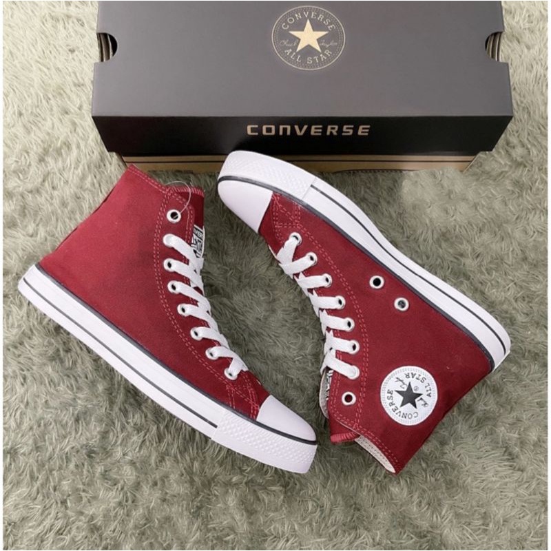 Converse 70s High Black White Cons 1970S Sneakers Sol Warna Asli Premium Lebel Vietnam