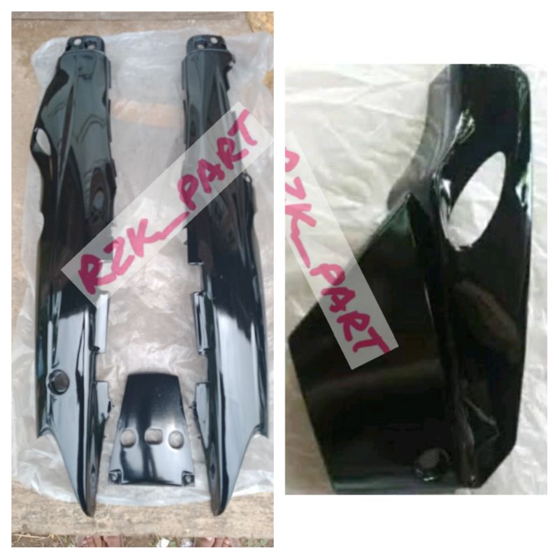 Cover body belakang Fiz R Vega lama body belakang FizR warna hitam