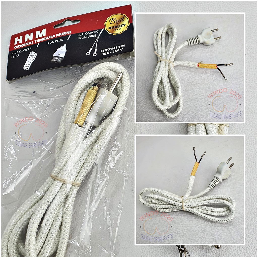 KABEL STRIKA HNM | KABEL GOSOKAN SETRIKA/KABEL SETRIKA | SETRIKA KABEL HNM