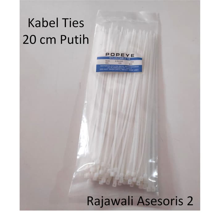

Kabel Ties Cable Tie 2.5 x 20 cm