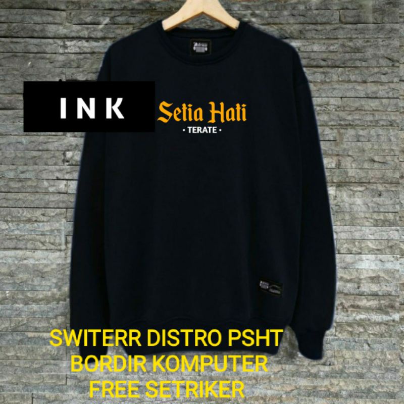 SWEATER SETIA HATI TERATE BORDIR