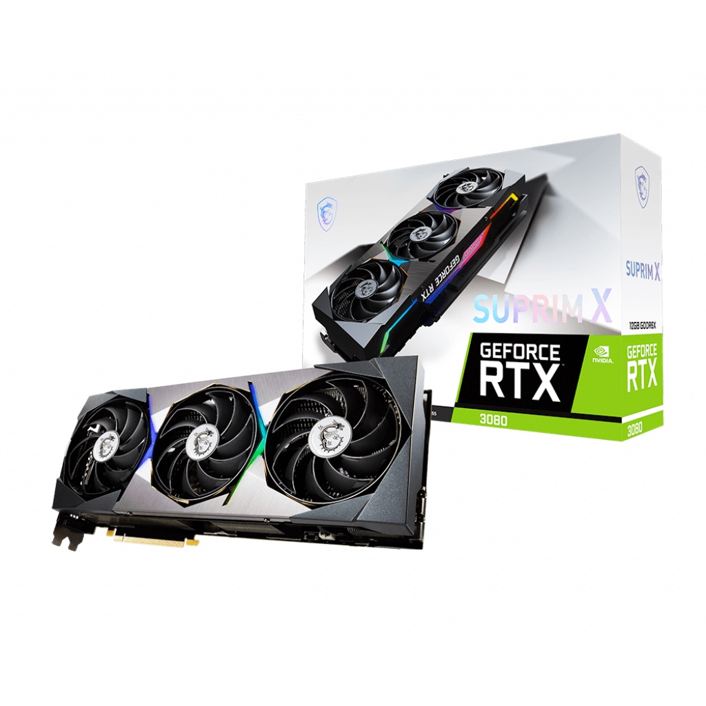 MSI VGA GeForce RTX 3080 SUPRIM X 12G LHR