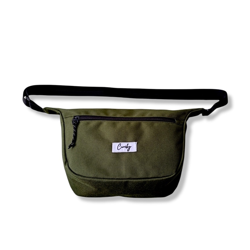 HSTR Tas Selempang Bahu Crossbody Slingbag Slimbag Salempang Mini Kecil Pria dan wanita Kualitas Distro Harga Termurah Kualitas Terbaik Terlaris R1