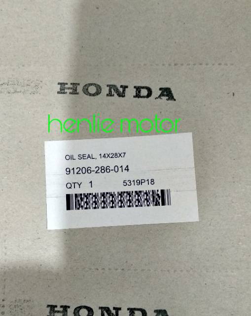 Sil seal operan perseneling gl 100 tiger mega pri gl pro tiger new asli ori 91206 286 014