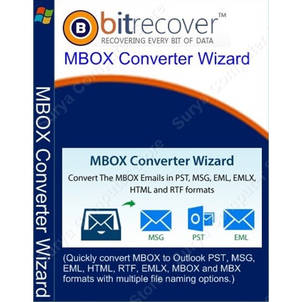 [FULL VERSION] BitRecover MBOX Converter Wizard 6 - GARANSI AKTIVASI