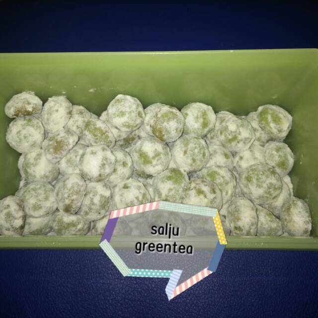 

Salju greentea cookies