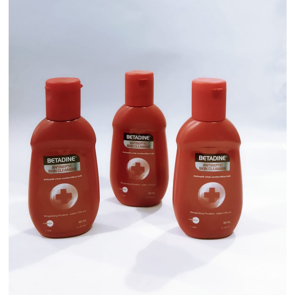 BETADINE SKIN CLEANSER ANTISEPTIC 60ML