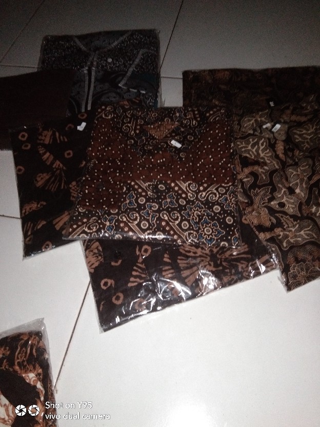 Tunik Batik Wanita Lengan Panjang | Baju Batik Atasan Wanita | Seragaman Batik Pekalongan