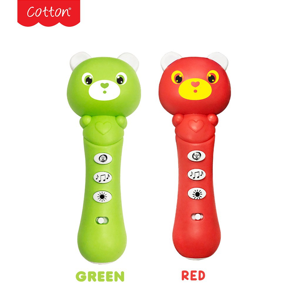 Cotton Newbie Tech Baby Mic Mikrofon Musik Rekam Bayi