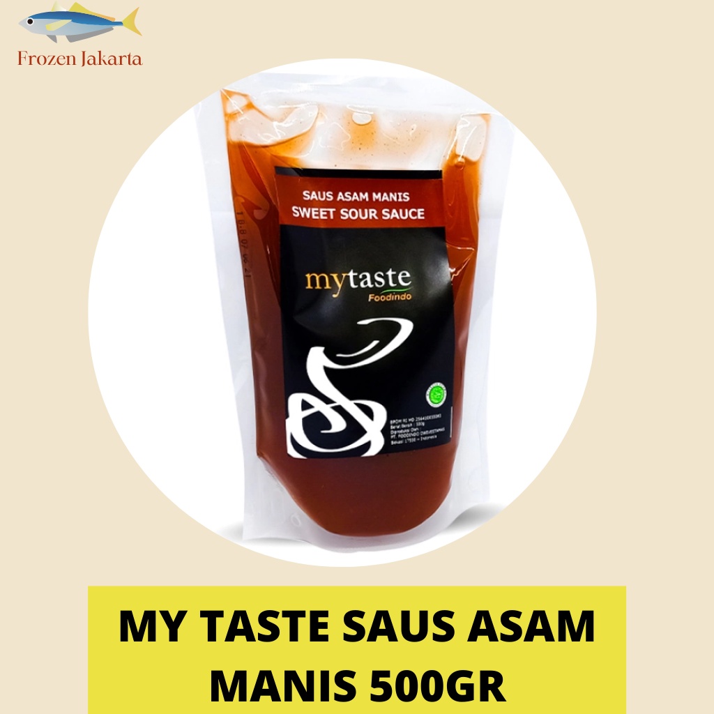 

MY TASTE - Sweet Sour Sauce / Saus Asam Manis 500gr FROZEN JAKARTA CABANG TANGERANG