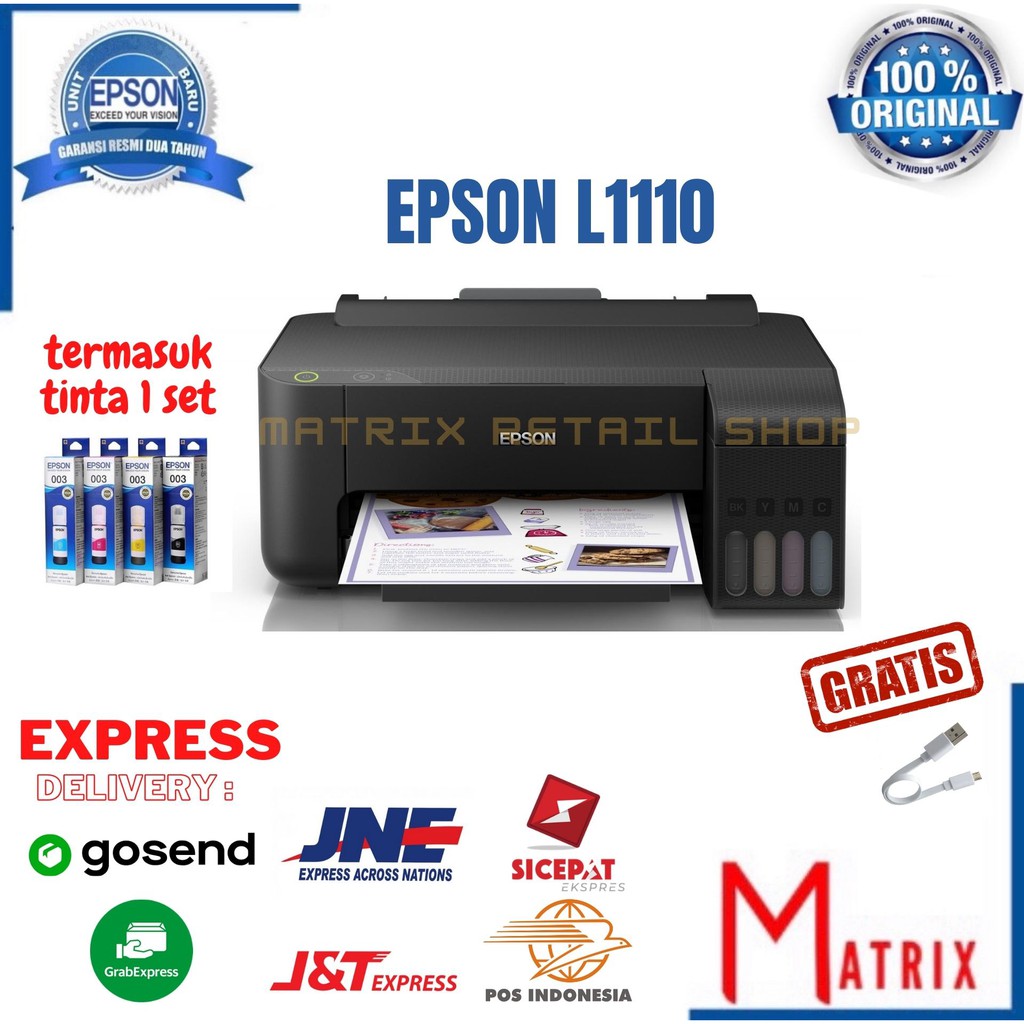 epson l1110 bisa scan