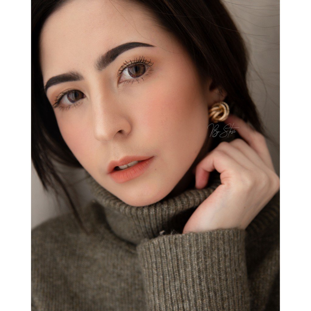 ByStesi Double Ring Gold Earring (ANTING E51) | Anting Wanita Gold Emas Korean Simple Casual Style-4