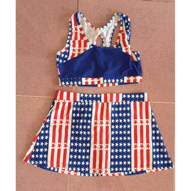 New Baju Senam Aerobik Zumba Renang Seksi