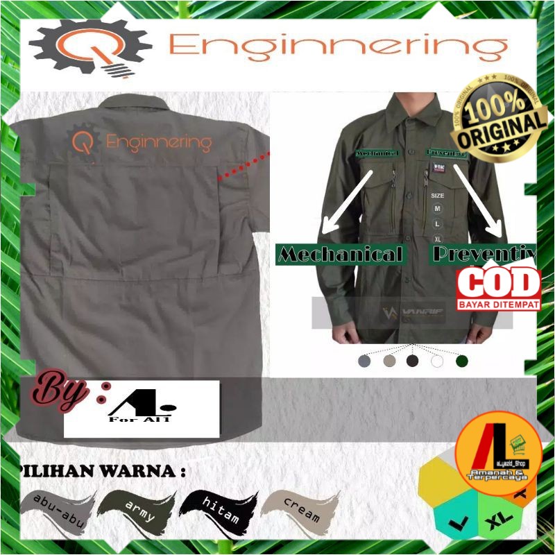 Kemeja Kerja PDL Engineer