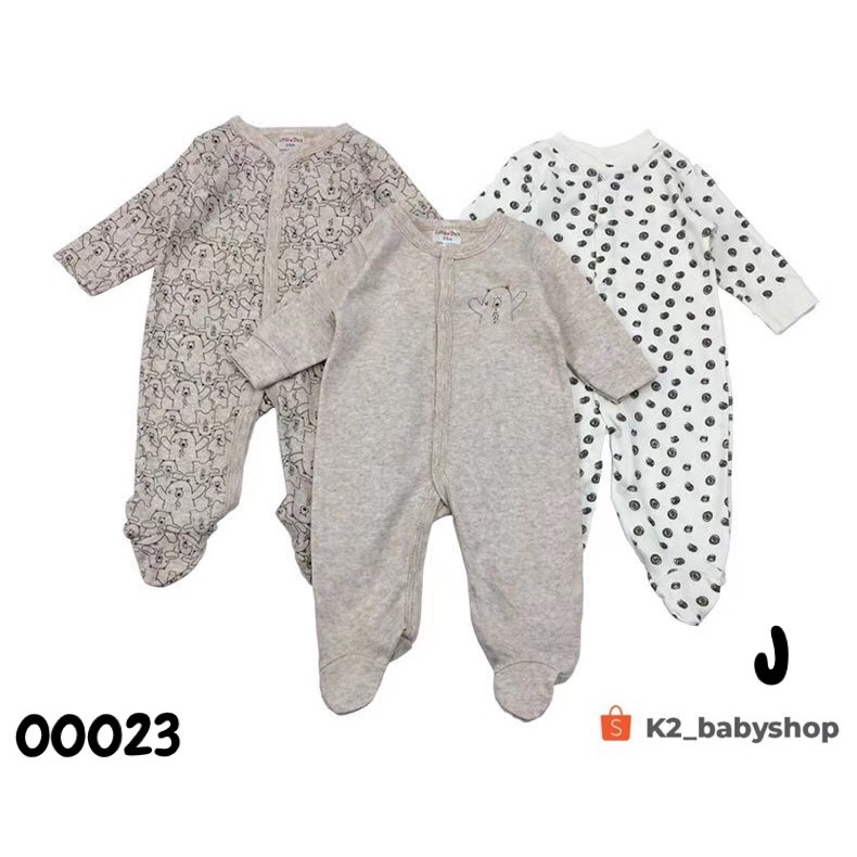 Sleepsuit motif happy bear bahan 100% cotton