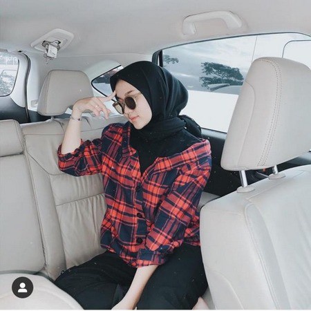 BEFAST - ZEC Kemeja Kotak ASOI / Moxie BSHK Ruffle Flanel Combine Shirt / Pastelicious Shirt