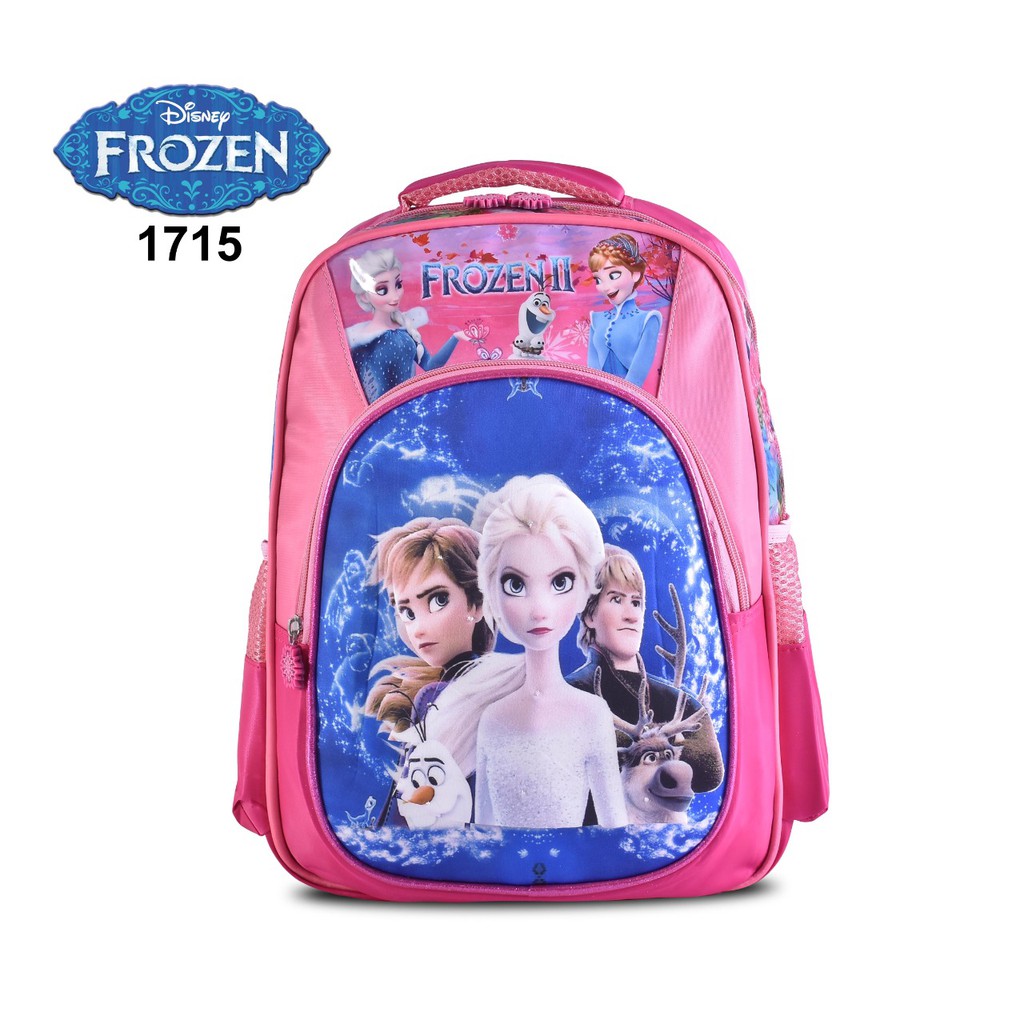 Tas Ransel Cartoon Anak Perempuan Lampu+ Music 1715 14&quot;,(Frozen,LOL,Little Pony,UnIcorn,Hello Kitty)