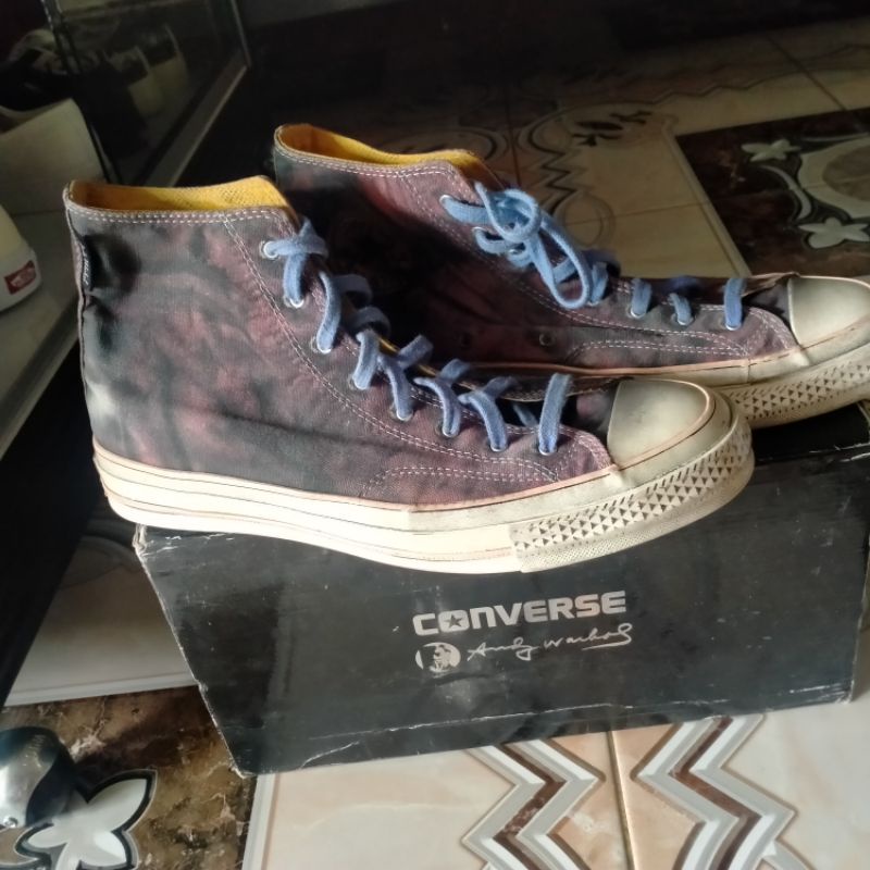 Converse X Andy Warholl