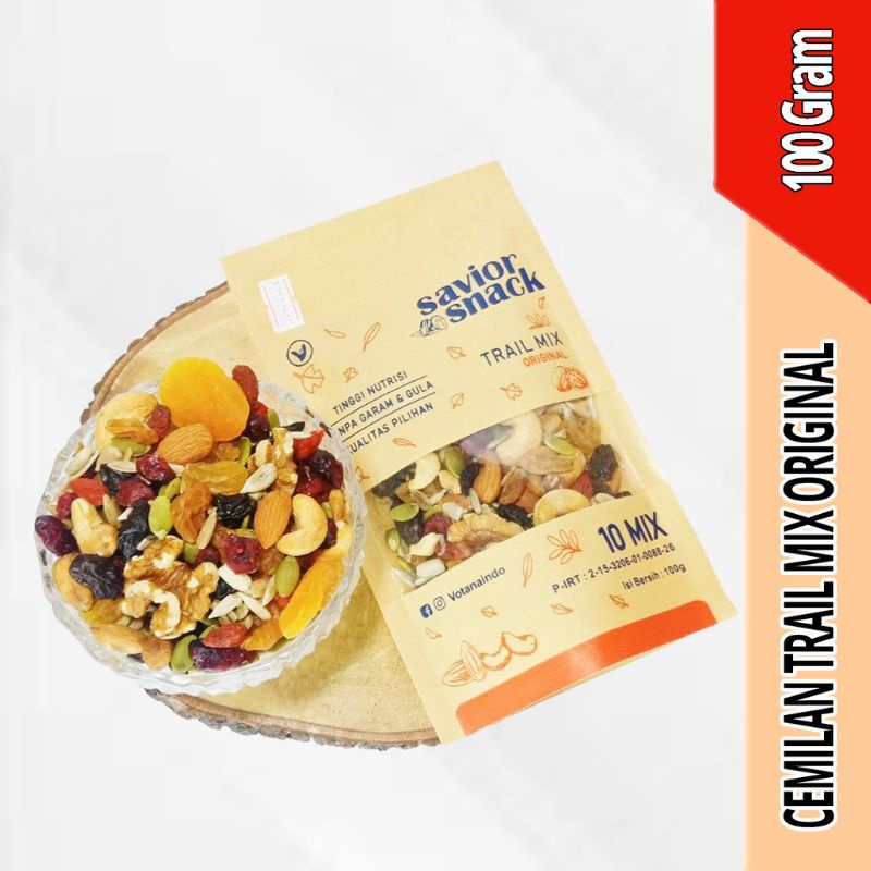 

TRAIL MIX SAVIOR SNACK | MIX ORIGINAL | OMEGA+ | PROTEIN +