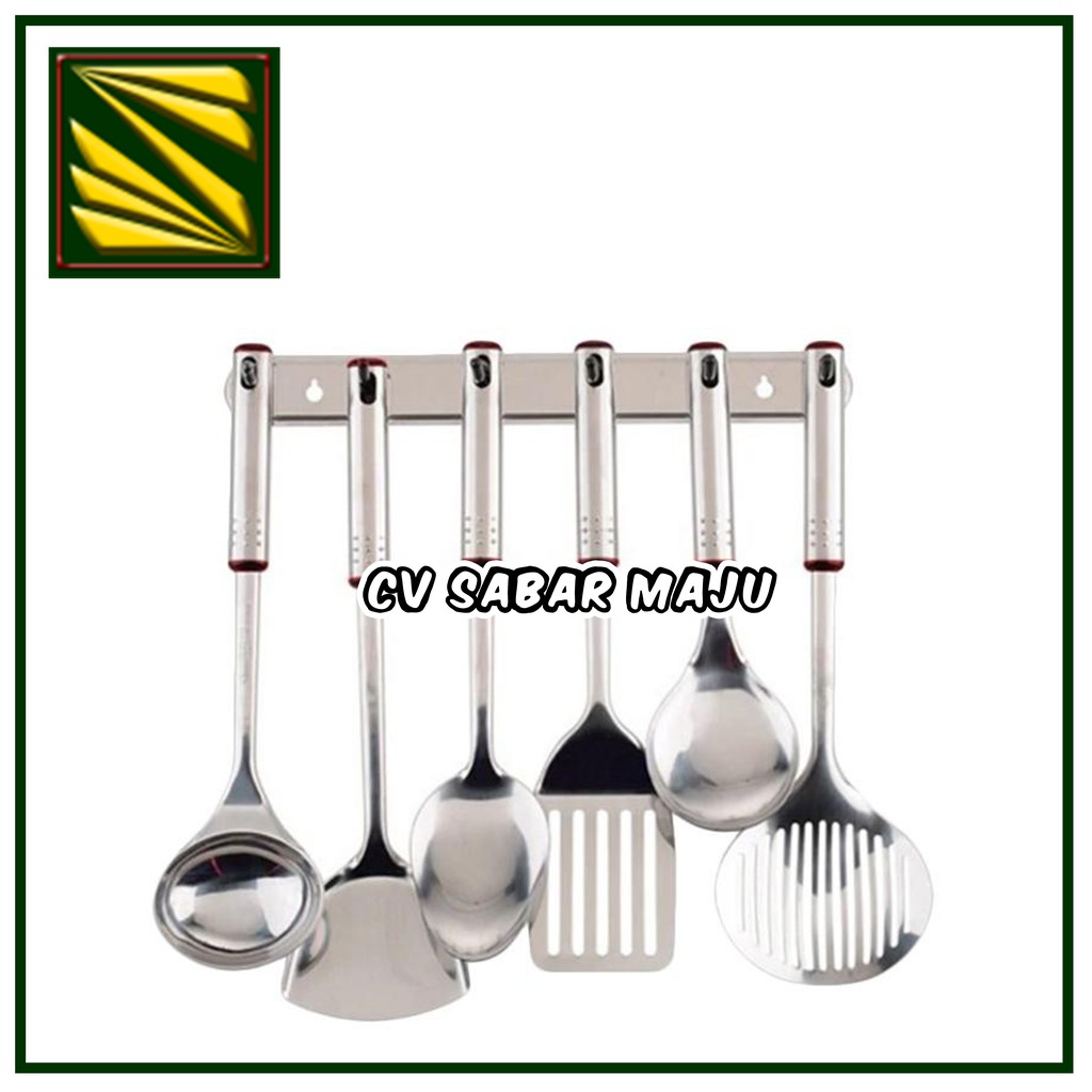 Spatula Set OX-953 Nylon Kitchen Tools, Spatula set OX-963 Stainless dan Spatula set warna