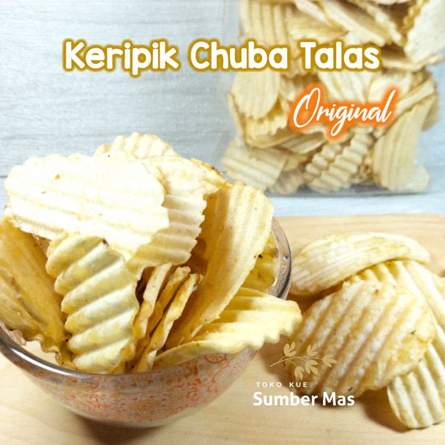 

KERIPIK TALAS ORIGINAL / CHUBA TALAS TES - 150 GRAM