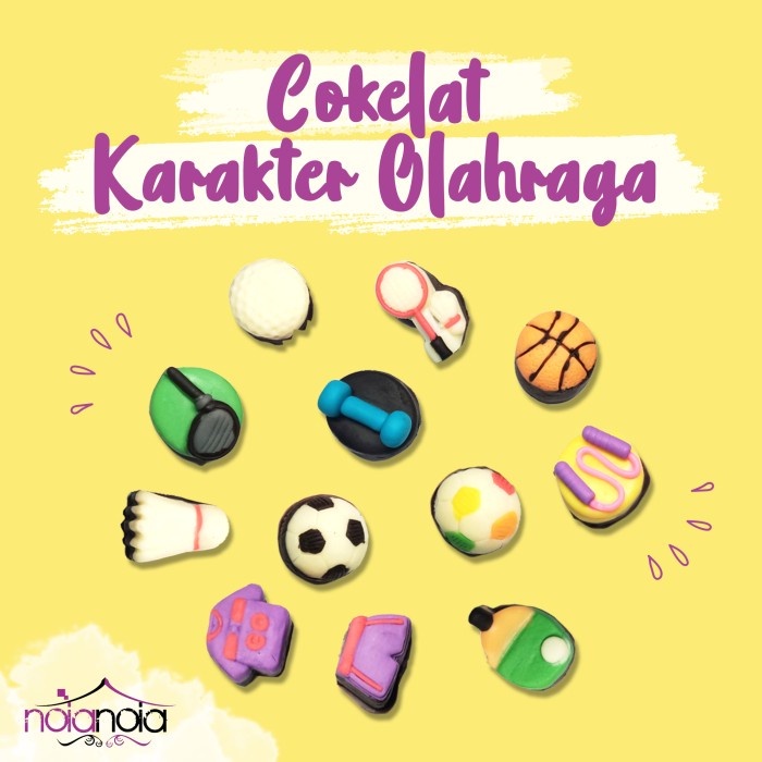 

Cokelat Coklat Karakter Sport Olahraga