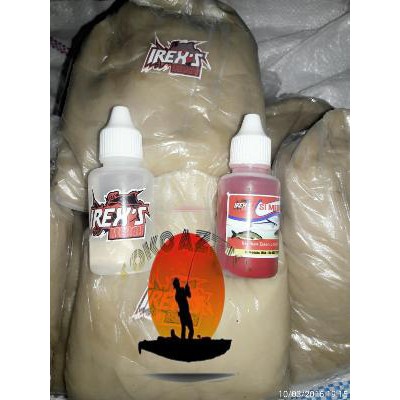 Umpan Pancing Galatama Lele Paket irex s  Lemak kuda super  Essen Merah   Essen Putih