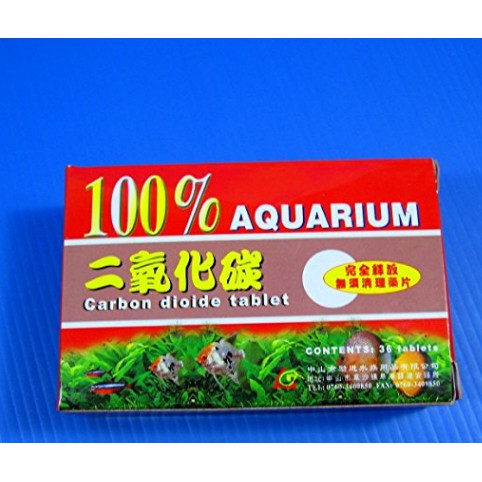CO2 Tablet ZHIYANG Aquascape Isi 36 Pcs Import Termurah Isi Terbanyak Nutrisi Fotosintesis tanaman