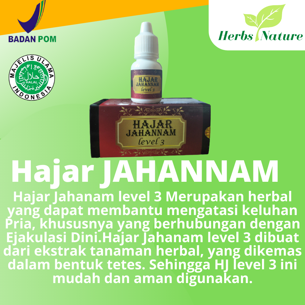 HAJAR JAHANNAM LEVEL 3 ORI OBAT OLES KUAT PRIA DEWASA TAHAN LAMA EREKSI KERAS & ATASI EJAKULASI DINI-4