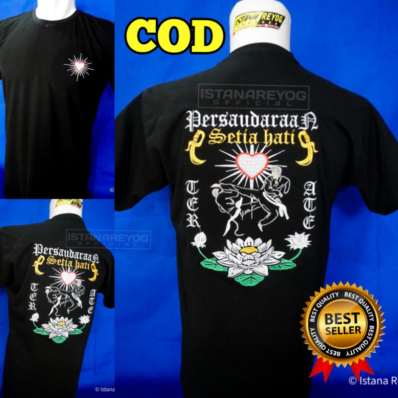 KAOS WARGA PSHT BORDIR 008 / JEMPER PSHT / SETIA HATI TERATE / SAKRAL WARGA PSHT/ KAOS WARGA PSHT / KAOS JEMPER SETUA HATI / KAOS TERATE