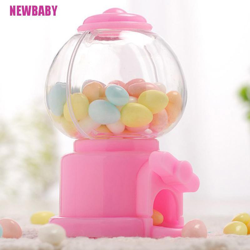 [NEWBABY] Mini sweet kids candy machine bubble gumball dispenser baby gift toys cute