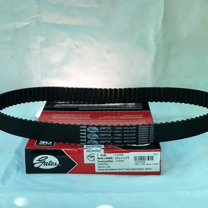 MICRO V-BELT / TALI KIPAS  XENIA 1.0 1000cc HSN TT1055 MERK GATES