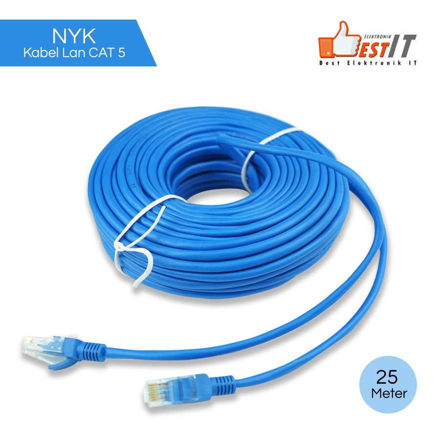 Kabel Lan Cat5e 25 Meter