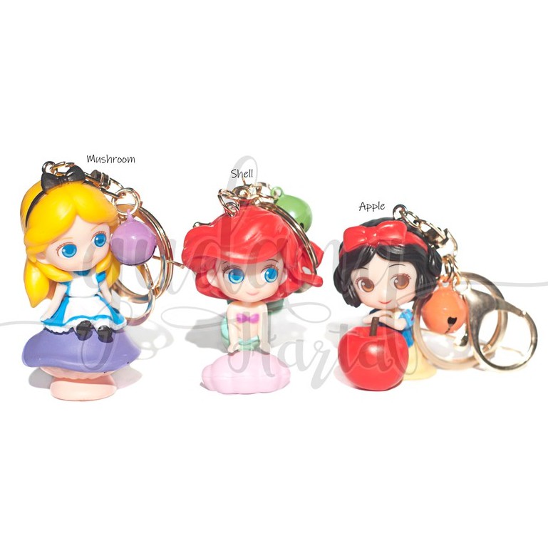 Gantungan Kunci Sitting Princess Keychain Tuan Putri Unik GH 302129