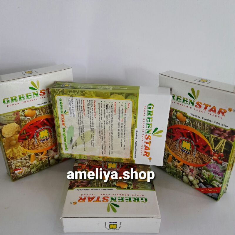 Pupuk green star, green star nasa