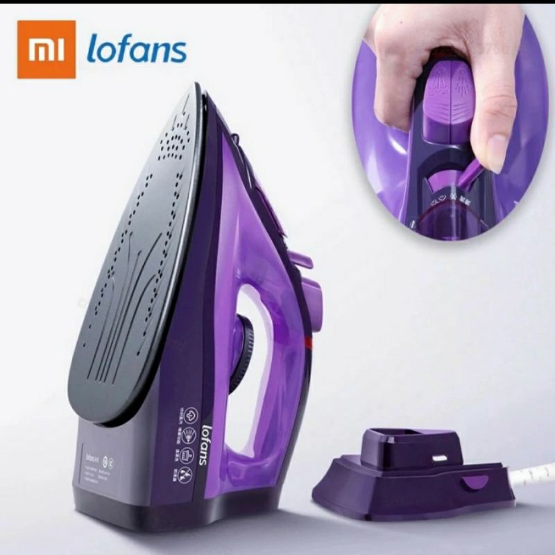 Setrika Uap Lofans Cordless Garment Steam Iron 2000W