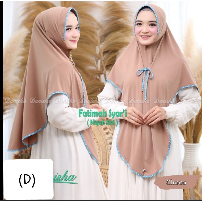 (COD) Hijab 3 in 1 Ayana Wardah Jumbo Rempel combi Hamidah