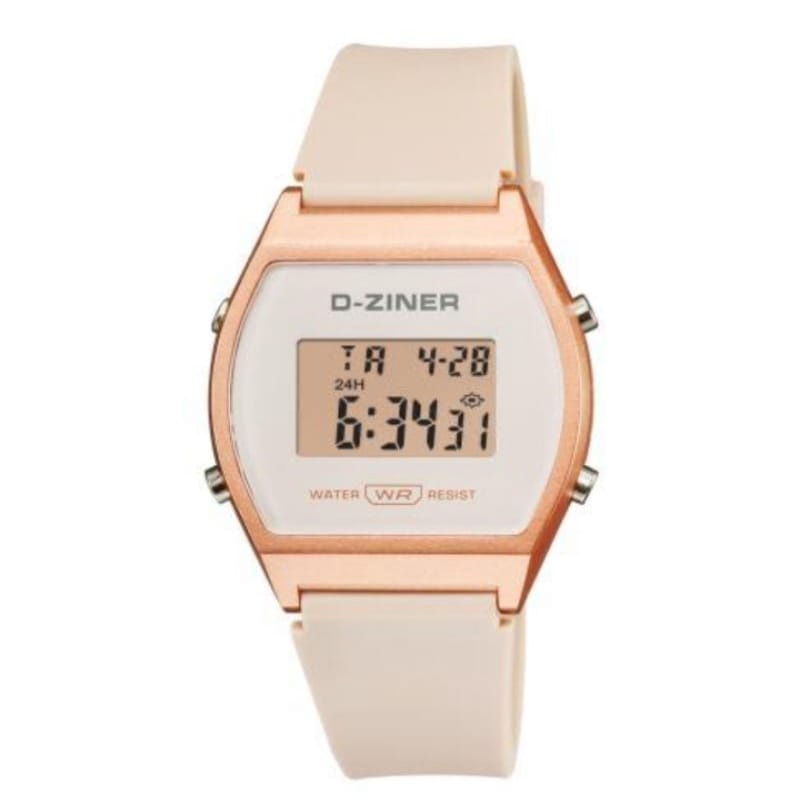 ⭐ORIGINAL⭐JAM TANGAN PRIA WANITA DZINER DZ8214 STRAP RUBBER