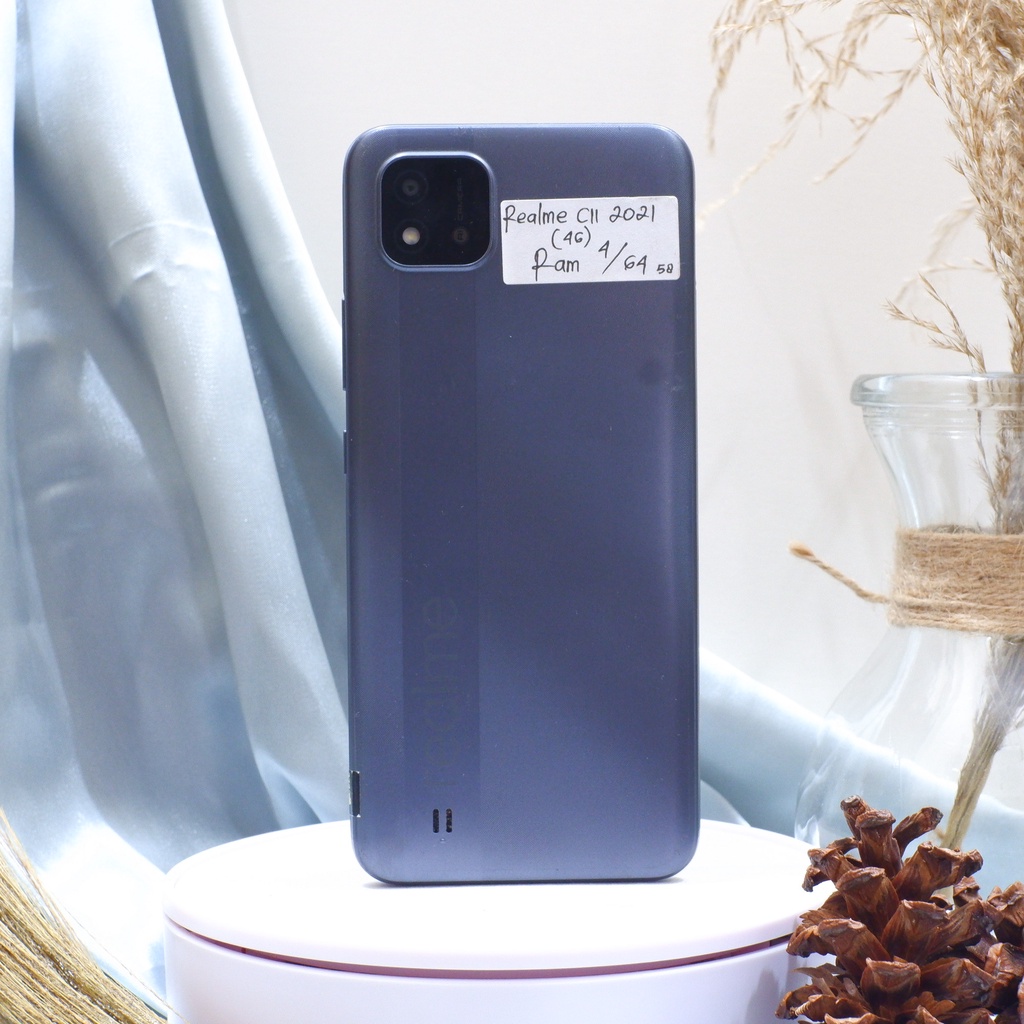 Realme C11 2021 RAM 2/32 4/64Gb FullSet- Hp Bekas Second
