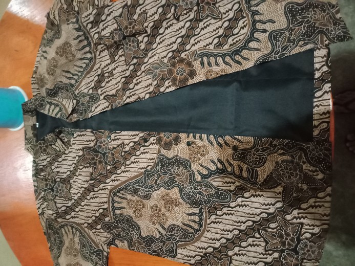 Indralaya Pendek Kemeja Batik Pria Full Furing Bahan Katun Sragenan