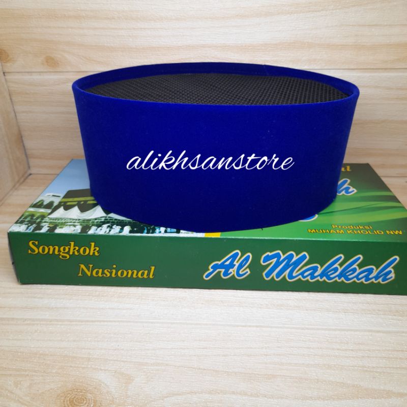 Peci hitam Full ac/ Peci biru full ac / songkok polos full ac