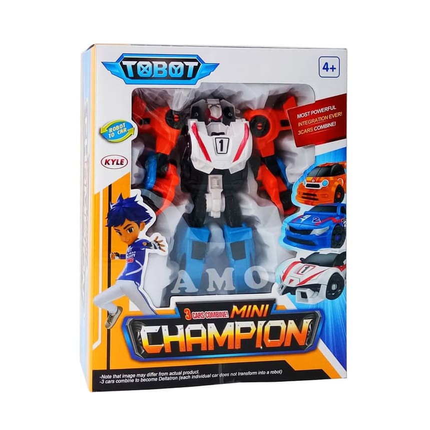 Mainan Anak 3IN1 TOBOT MINI CHAMPION - MAINAN ANAK MINI TOBOT
