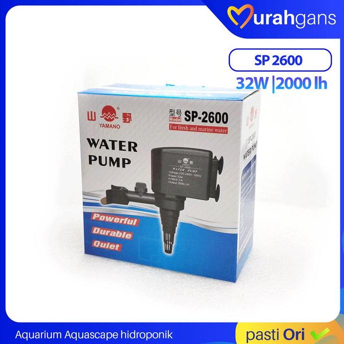 Pompa Air Aquarium YAMANO SP 2600 2000 l/h