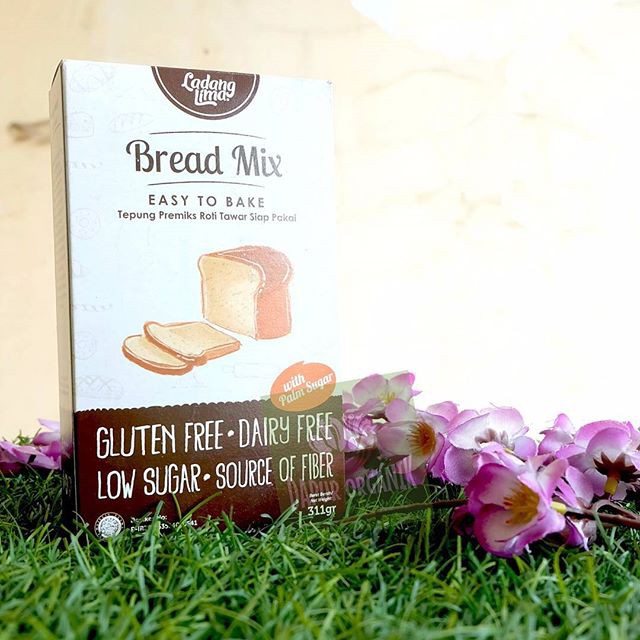 Bread Mix Ladang Lima Gluten Free( Tepung Roti tawar )