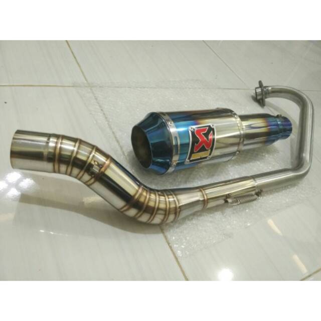 Akrapovic gp blue