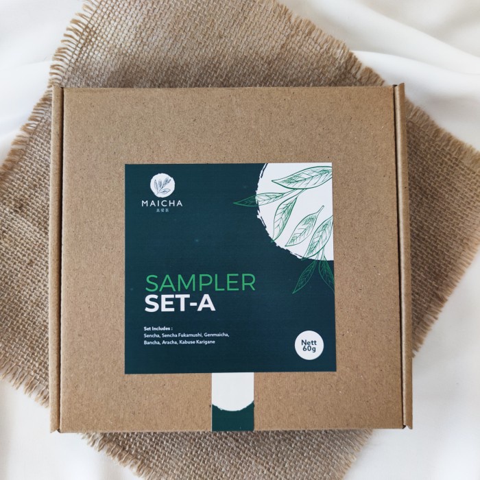 

TEH-DAUN- SAMPLER SET A - JAPANESE TEA LOOSE LEAF -DAUN-TEH.