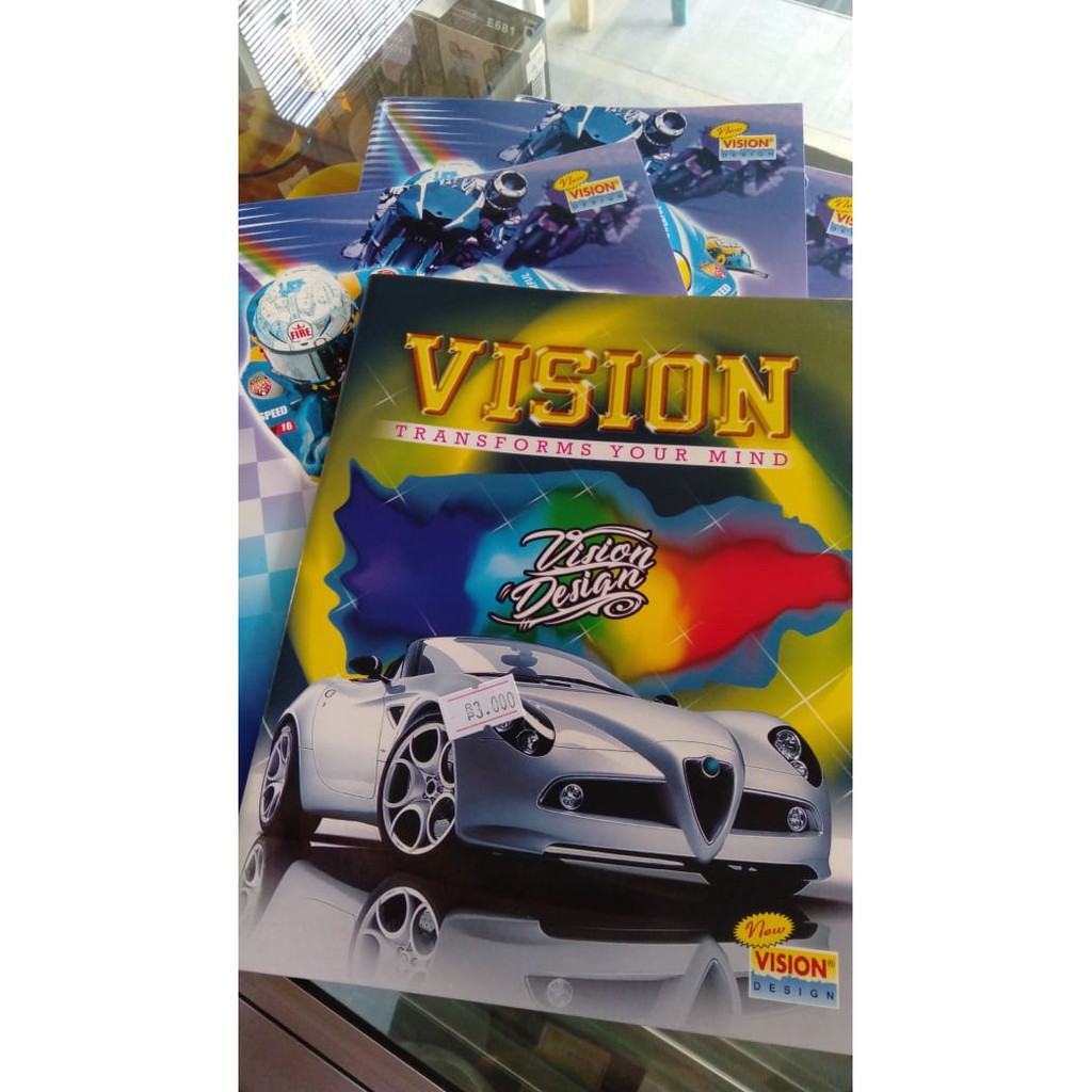 

Buku Tulis merk VISION 38 Lembar