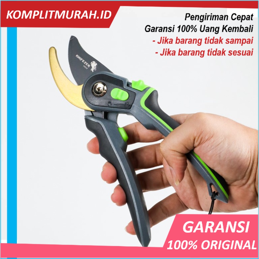 ORIGINAL pruning shears gunting dahan bunga ranting stek alat potong dahan garden taman AIRAJ Knifez